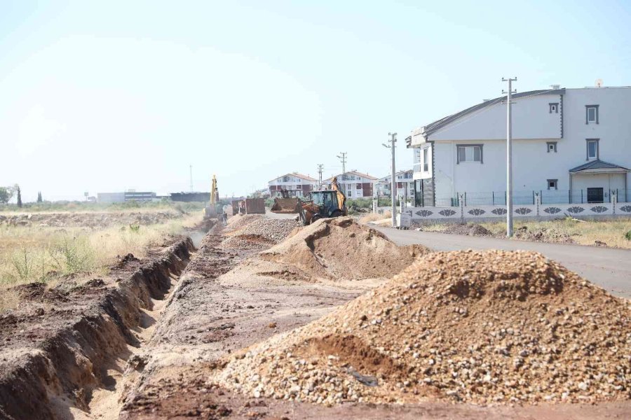 Kepez Ve Döşemealtı’na 126 Bin Metrelik İçme Suyu Hattı