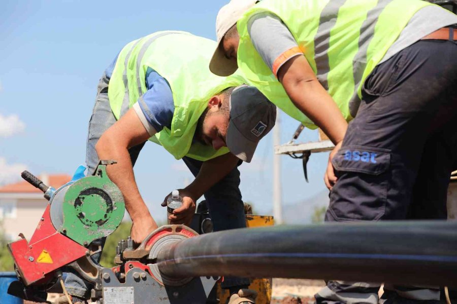 Kepez Ve Döşemealtı’na 126 Bin Metrelik İçme Suyu Hattı