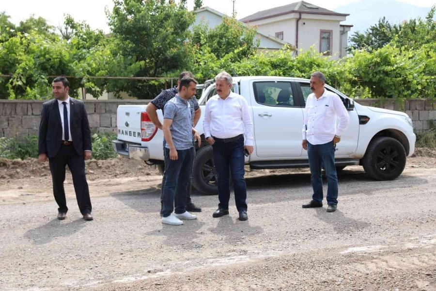 Erenköy Mahallesi’nde Alt Yapı Bitti, Üst Yapı Çalışmaları Devam Ediyor