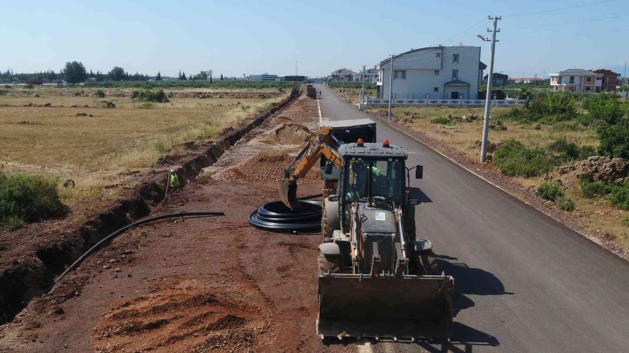 Kepez Ve Döşemealtı’na 126 Bin Metrelik İçme Suyu Hattı