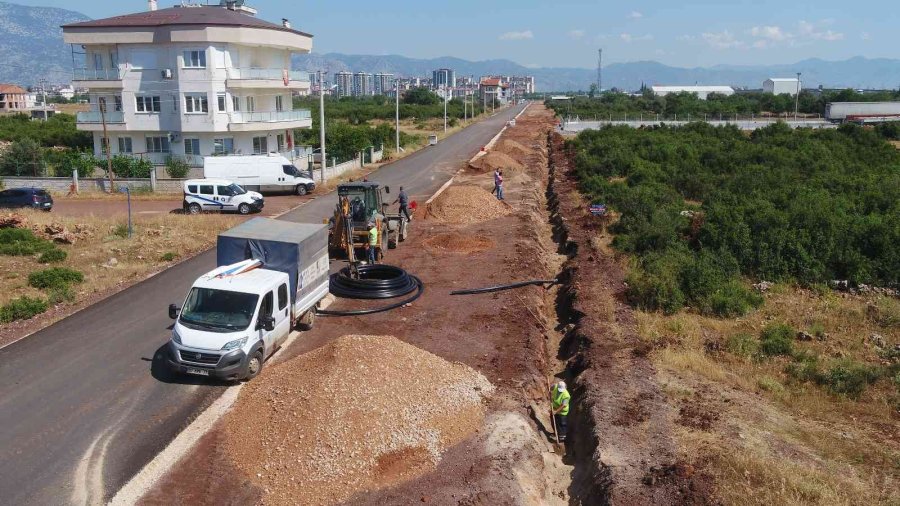 Kepez Ve Döşemealtı’na 126 Bin Metrelik İçme Suyu Hattı