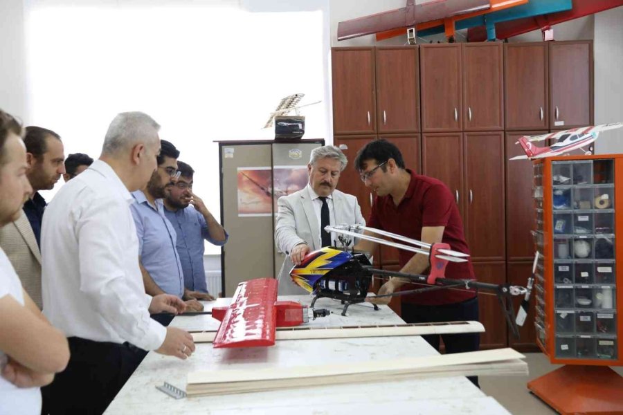 Melikgazi’de Havacılık Ve Uzay Lisesi İçin Çalışmalar Başlıyor