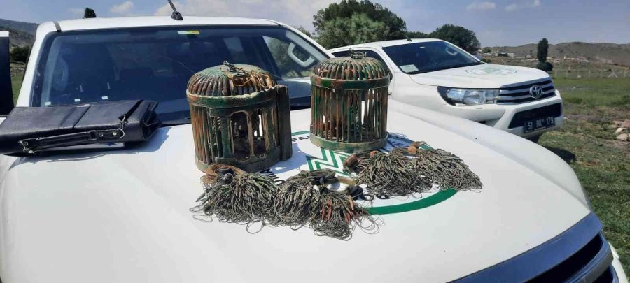 Kaçak Keklik Avcısına Suçüstü