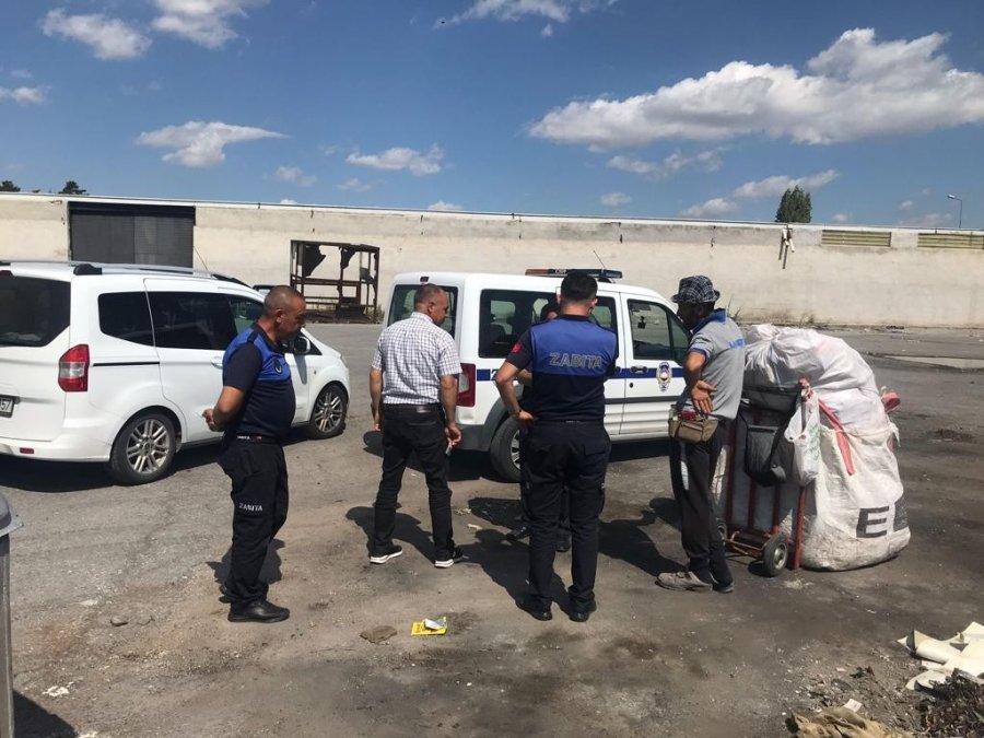 Kayseri’de Çekçekli Hurdacılara Denetim
