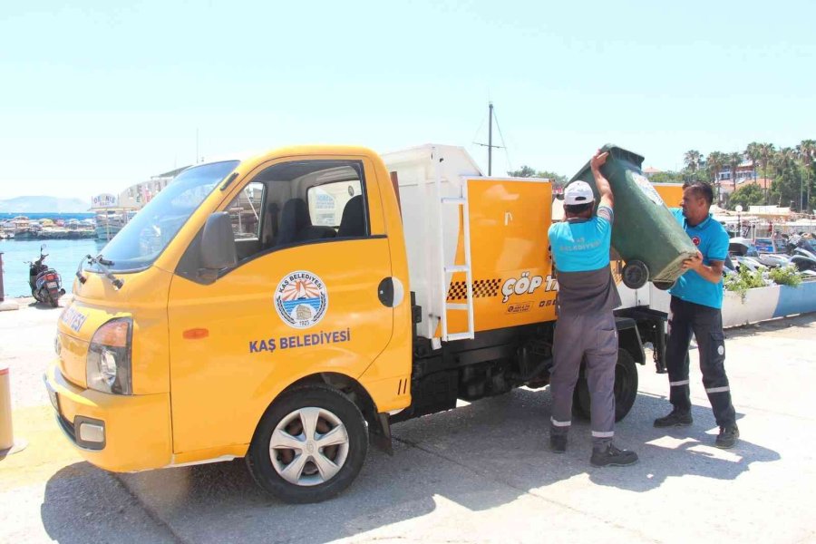 Kaş’ta “çöp Taksi” Hizmete Başladı