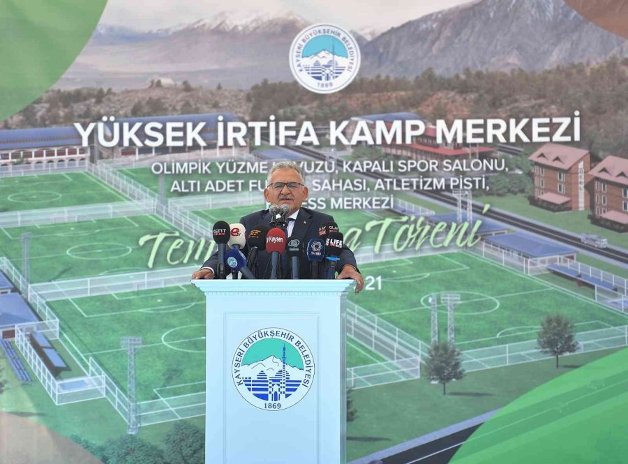 Yüksek İrtifa Kamp Merkezi Futbol Takımlarının Gözdesi Oldu