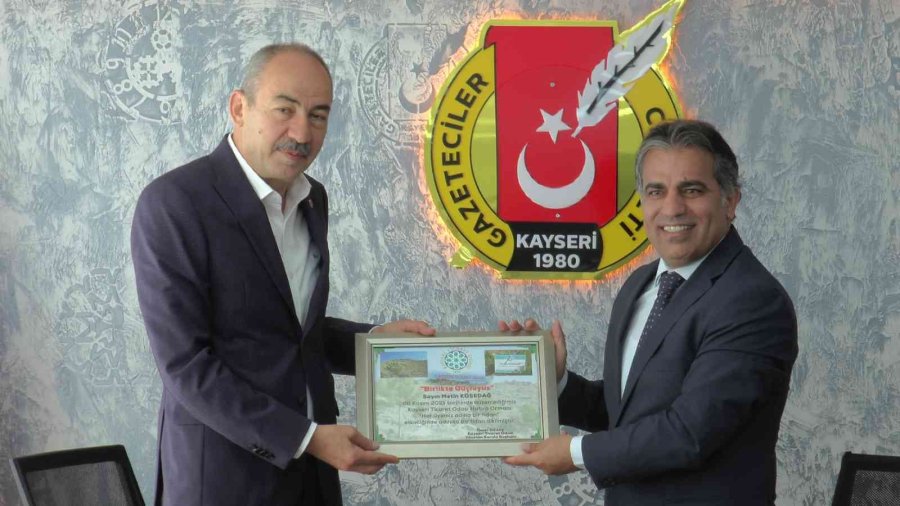 Başkan Gülsoy’dan Kgc’ye Ziyaret