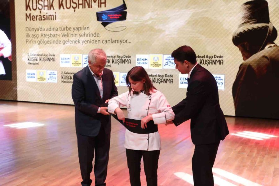 Gastronominin Merkezi Konya’da Aşçılar Kuşak Kuşandı