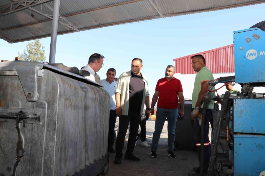 Başkan Yılmaz, Teknik Birimlerde Çalışanlarla Buluştu