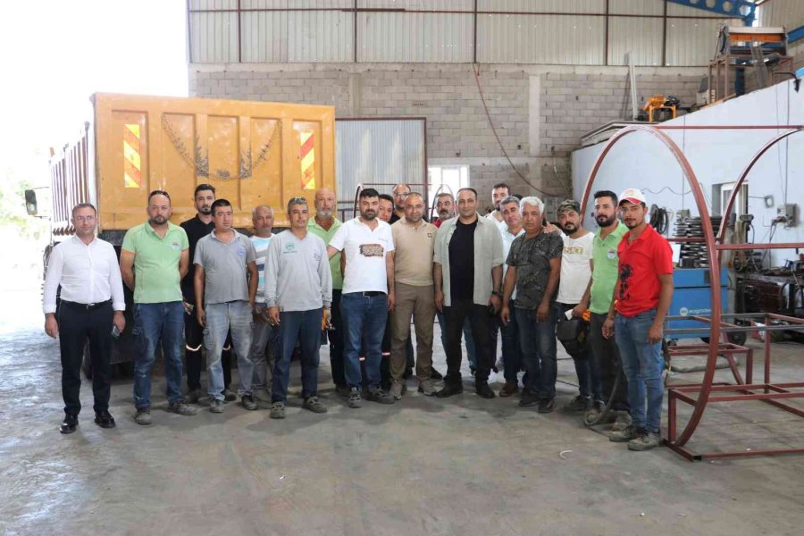 Başkan Yılmaz, Teknik Birimlerde Çalışanlarla Buluştu