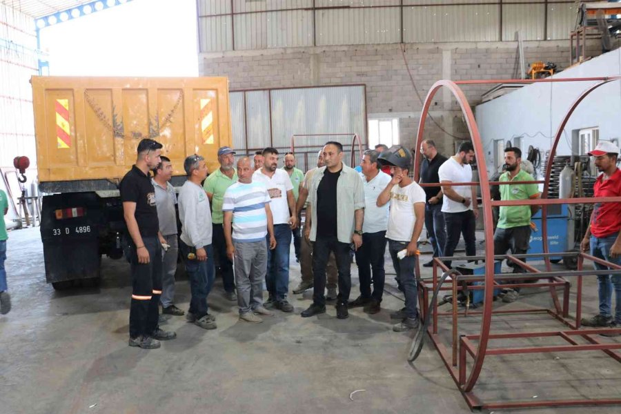 Başkan Yılmaz, Teknik Birimlerde Çalışanlarla Buluştu