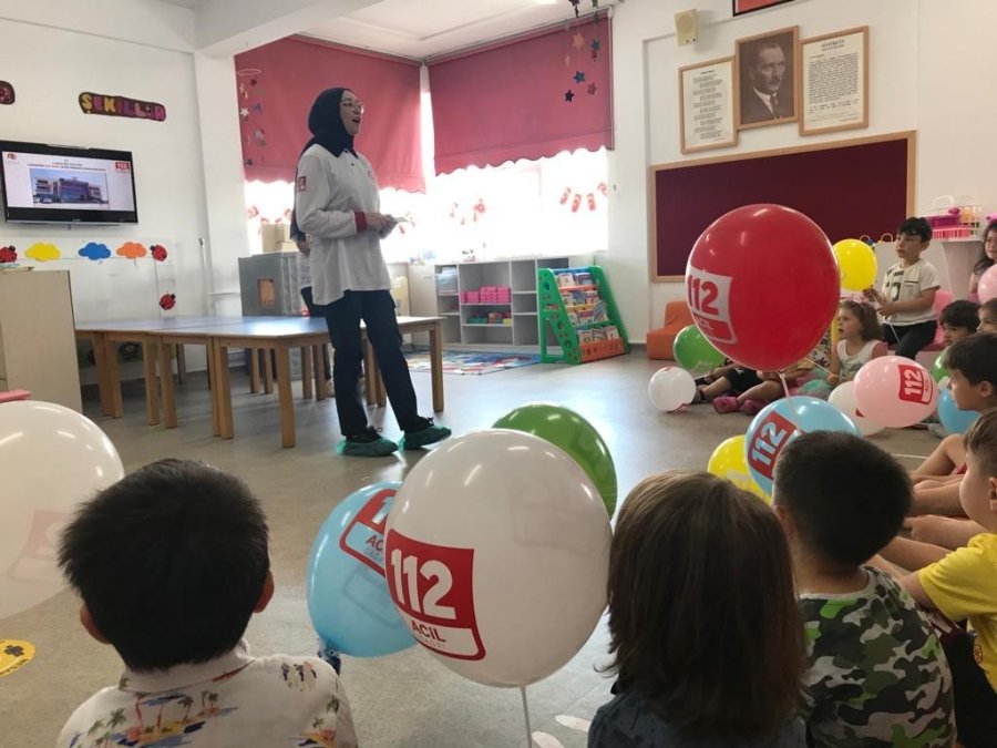 Anaokulu Öğrencileri ’acil Çağrı’ Konusunda Bilgilendirildi