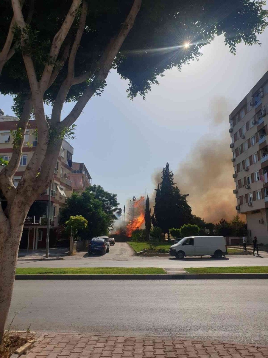Yangında Çıkan Sese Uyanıp Sokağa Döküldüler