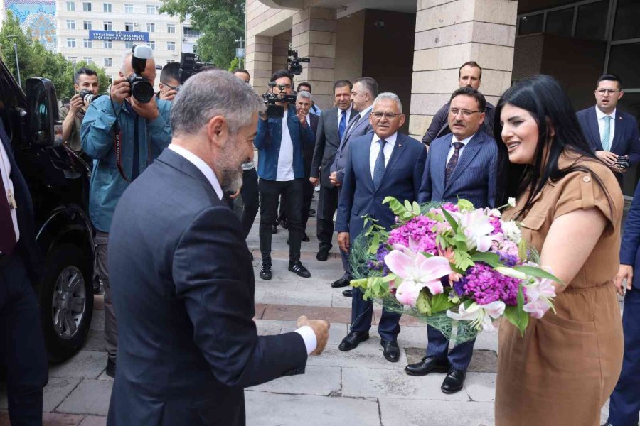 Bakanlar Nebati Ve Akar’dan Kayseri Valiliği’ne Ziyaret