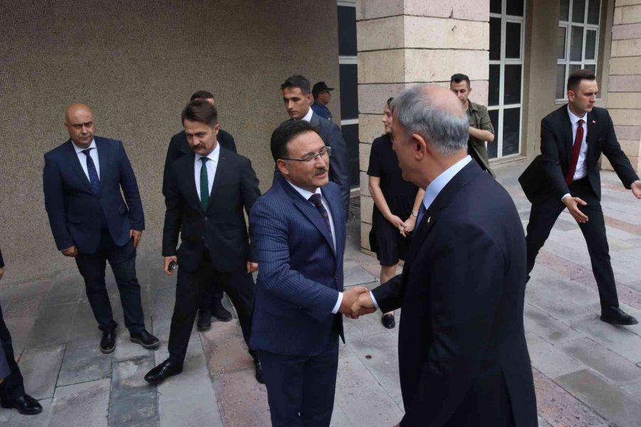 Bakanlar Nebati Ve Akar’dan Kayseri Valiliği’ne Ziyaret