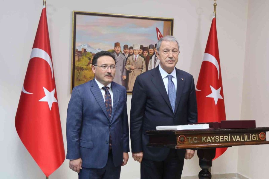 Bakanlar Nebati Ve Akar’dan Kayseri Valiliği’ne Ziyaret