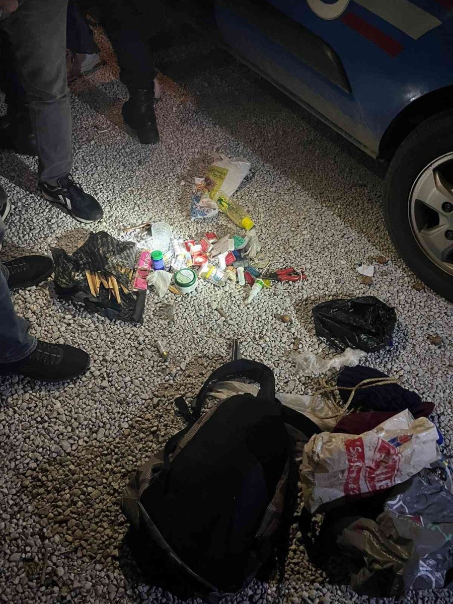 Alanya’da Ormanı Yakan Şüpheli Suçüstü Yakalandı