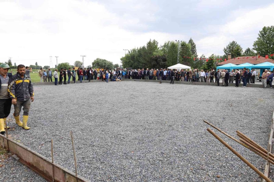 Yahyalı’da Yerköy Cami Temeli Atıldı