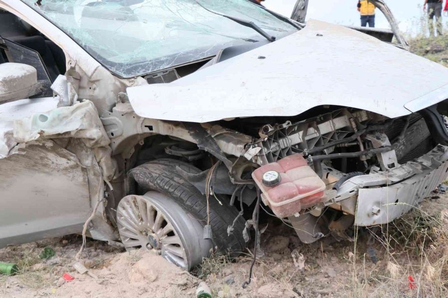 Aksaray’da Otomobil Takla Attı: 1 Ölü, 6 Yaralı