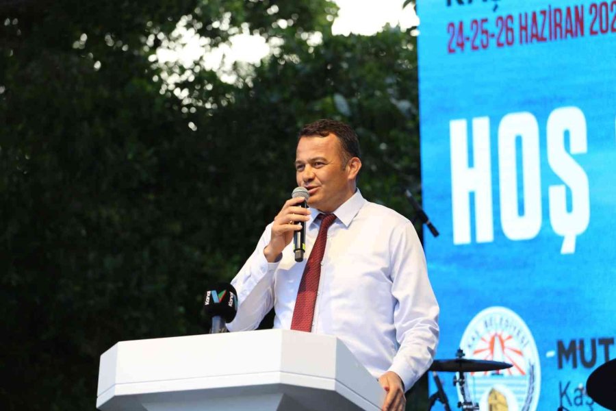 23. Uluslararası Likya Kaş Kültür Ve Sanat Festivali Başladı