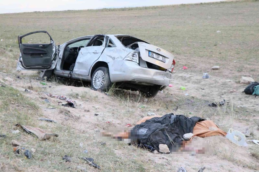Aksaray’da Otomobil Takla Attı: 1 Ölü, 6 Yaralı