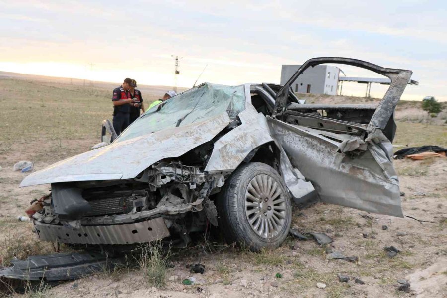 Aksaray’da Otomobil Takla Attı: 1 Ölü, 6 Yaralı