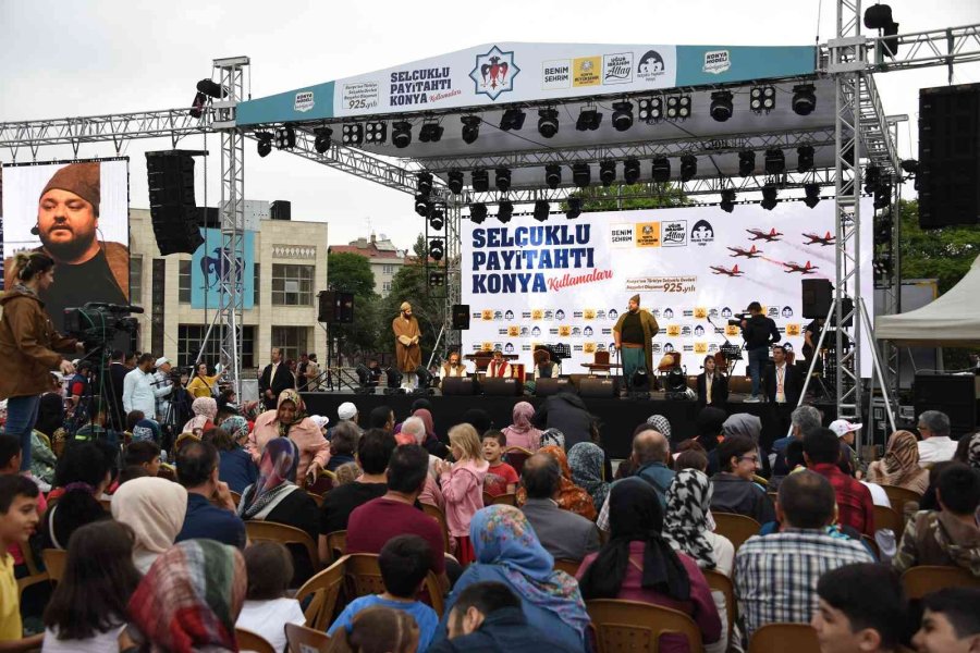 “selçuklu Payitahtı Konya” Programı Coşkuyla Gerçekleştirildi