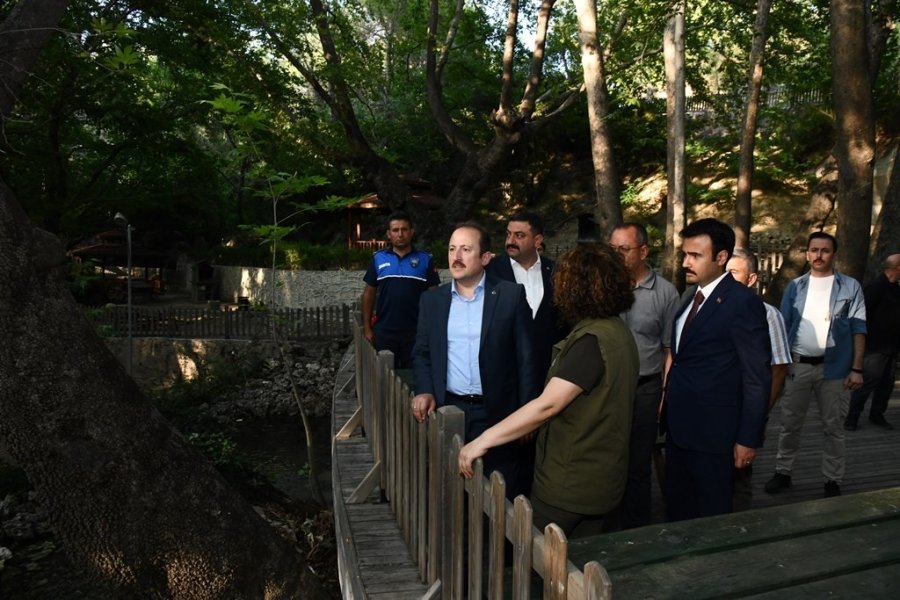 Vali Pehlivan, Mut’un Doğal Ve Tarihi Güzelliklerini Gezdi