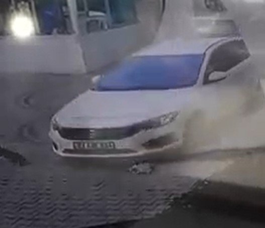 Otomobilini Kedilerin Üzerine Sürüp, Birini Telef Etti