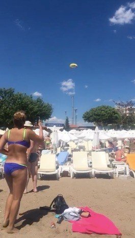 Alman Uyruklu İki Kadın Turist Havada Paniği Yaşadı