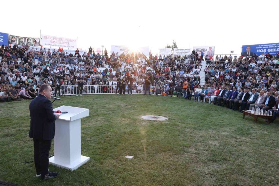 Başkan Böcek: “abdal Musa’nın Sevgisini, Hoşgörüsünü, Dürüstlüğünü İlke Edindik”