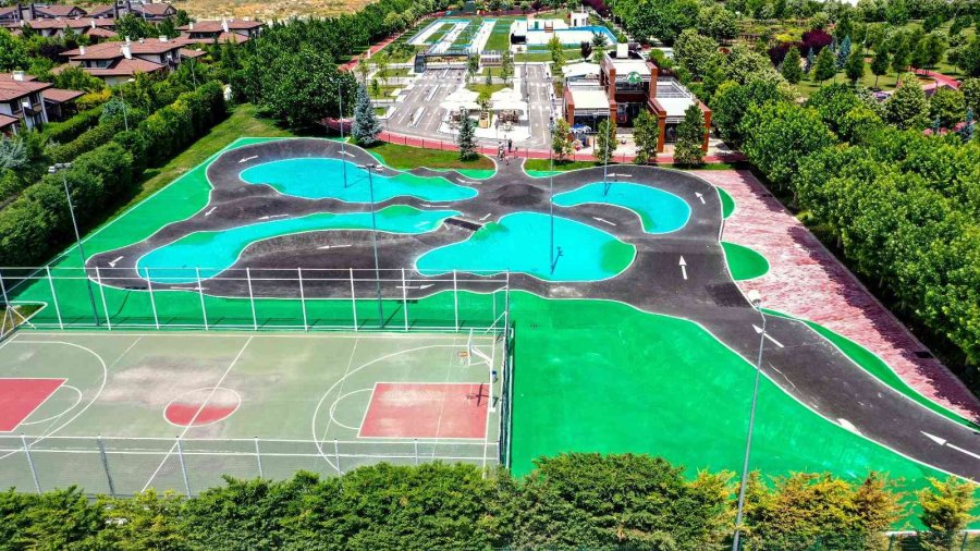 Meram’da Gençler Bisiklet Parkuruna Kavuştu