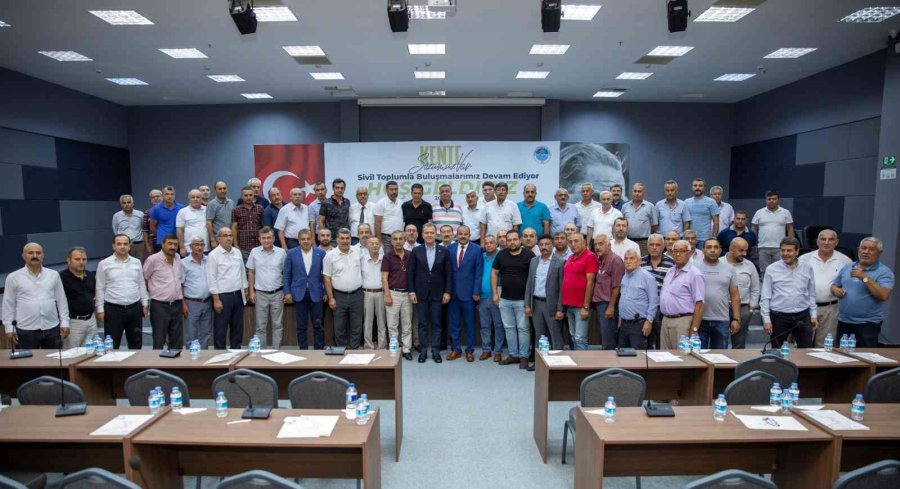 Seçer, Kentteki Şoför Esnafıyla Bir Araya Geldi