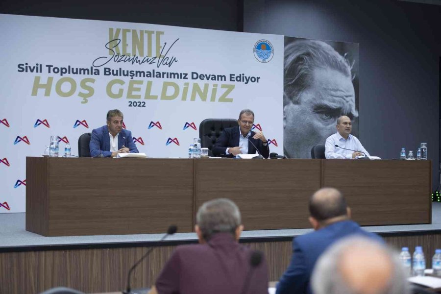 Seçer, Kentteki Şoför Esnafıyla Bir Araya Geldi