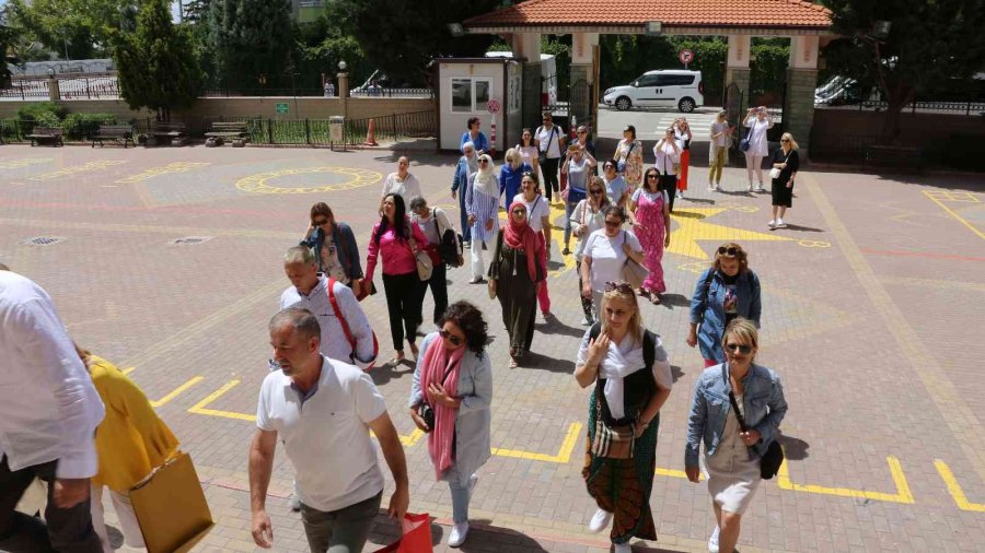 Meram Belediyesi Kardeş Şehir Hadzici Heyetini Ağırladı