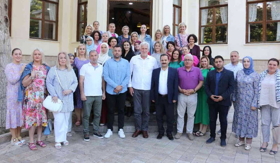Meram Belediyesi Kardeş Şehir Hadzici Heyetini Ağırladı