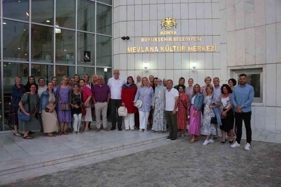 Meram Belediyesi Kardeş Şehir Hadzici Heyetini Ağırladı