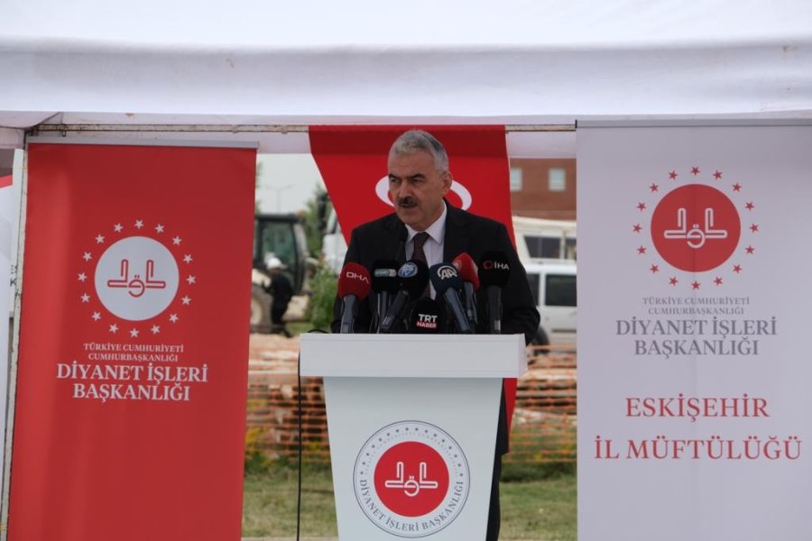 Eskişehir Teknik Üniversitesi’nde 16 Milyon Liralık Caminin Temeli Atıldı