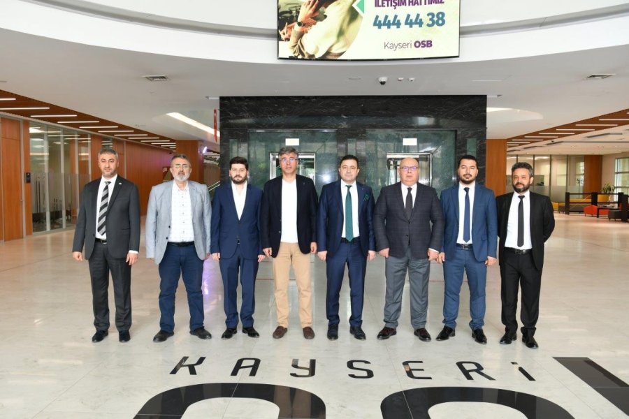 Kayseri Osb’nin Yeni Yönetimi Göreve Başladı