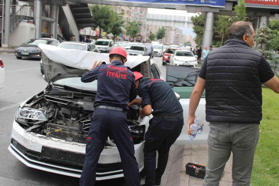 Kayseri’de 9 Araç Birbirine Girdi: 1 Yaralı