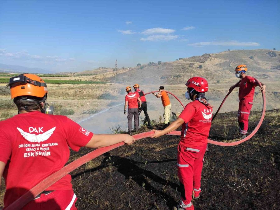 Eskişehir Dak Ekibi Marmaris’teki Büyük Mücadeleden Sonra Şehre Döndü