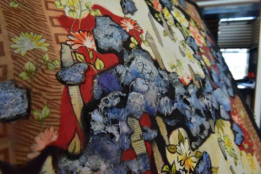 Yörük Kültürü Yazmalı Tabloda