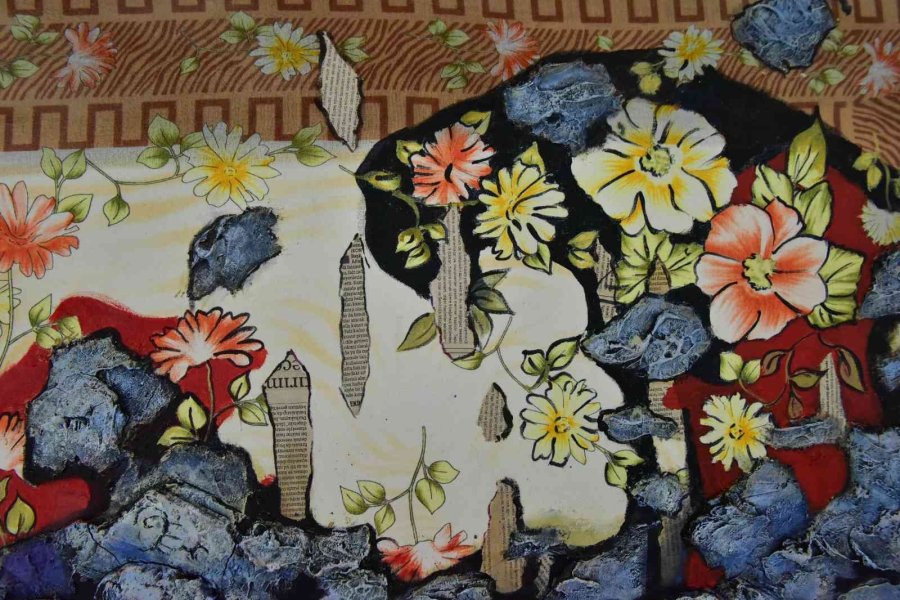 Yörük Kültürü Yazmalı Tabloda