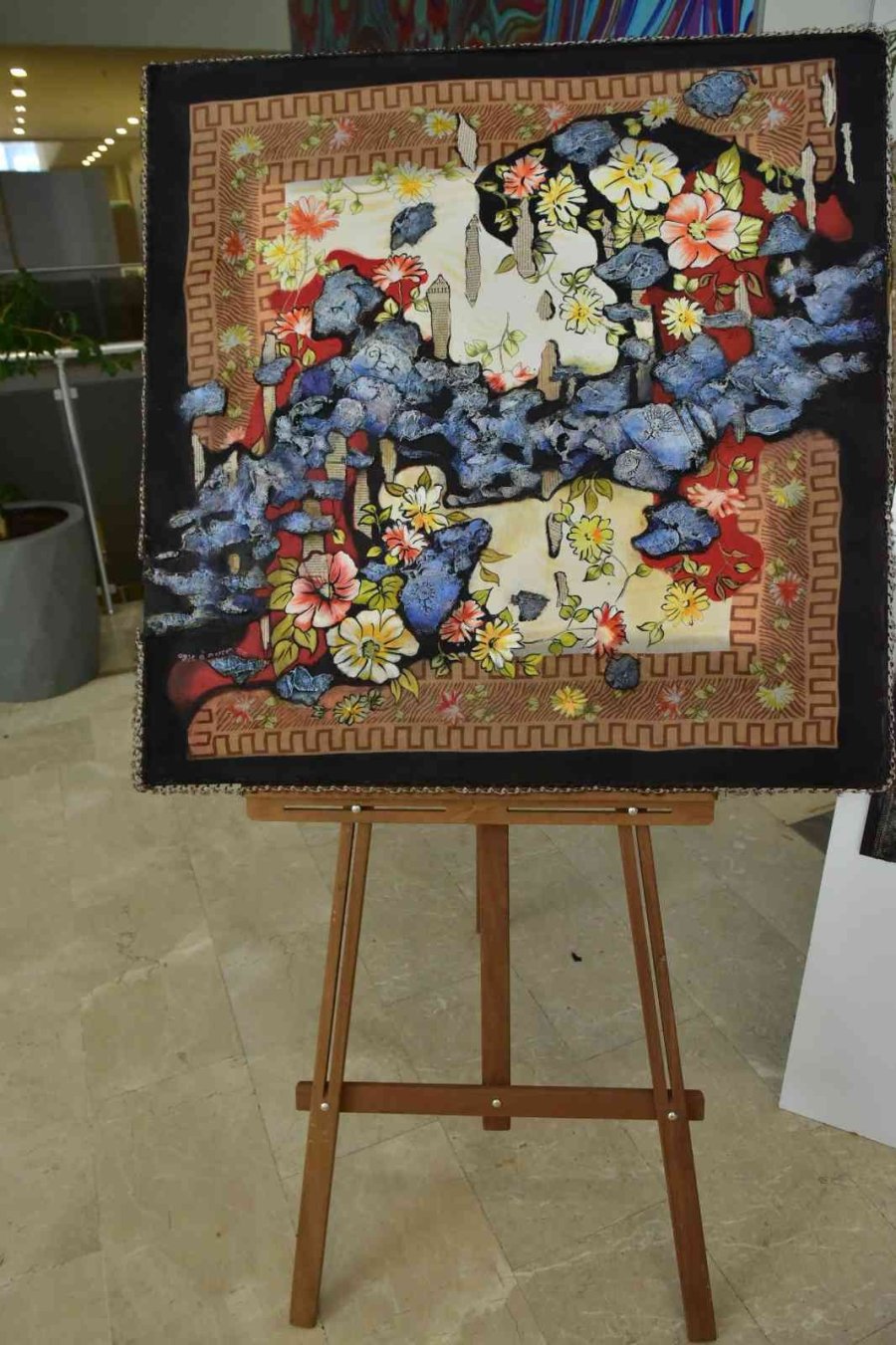 Yörük Kültürü Yazmalı Tabloda