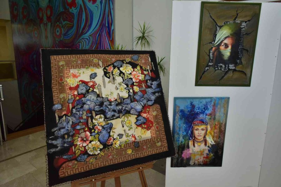 Yörük Kültürü Yazmalı Tabloda