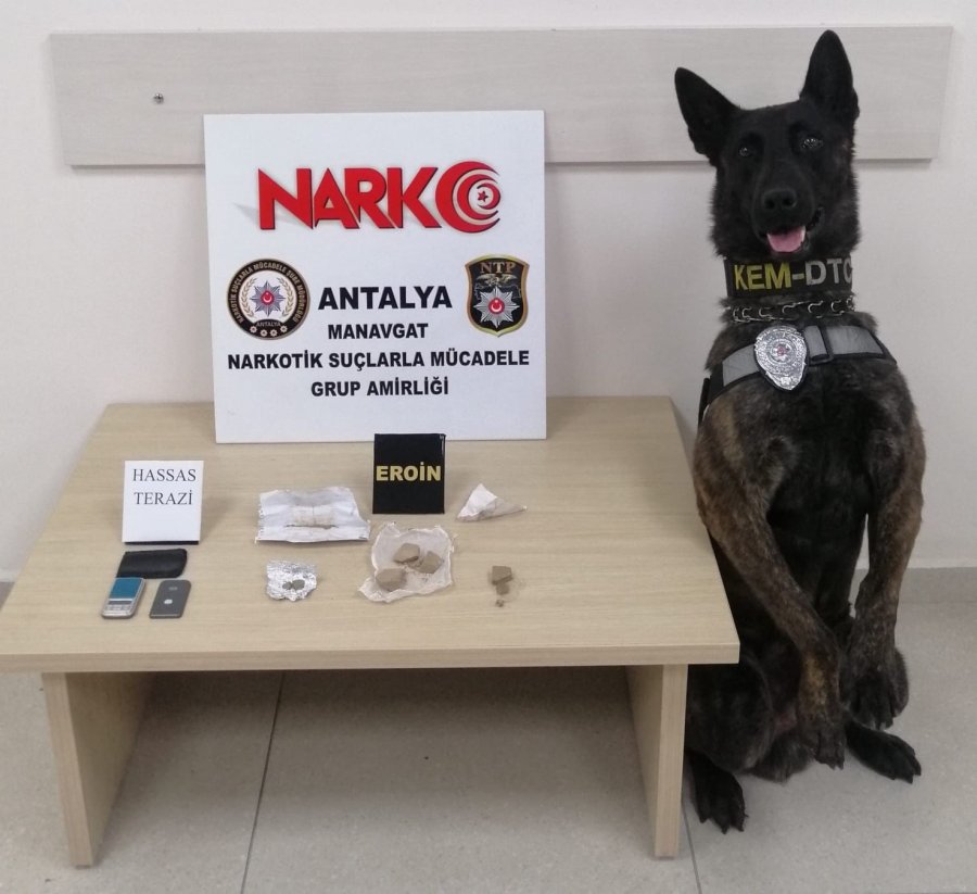 Konya’dan Manavgat’a Uyuşturucu Sevki Polise Takıldı