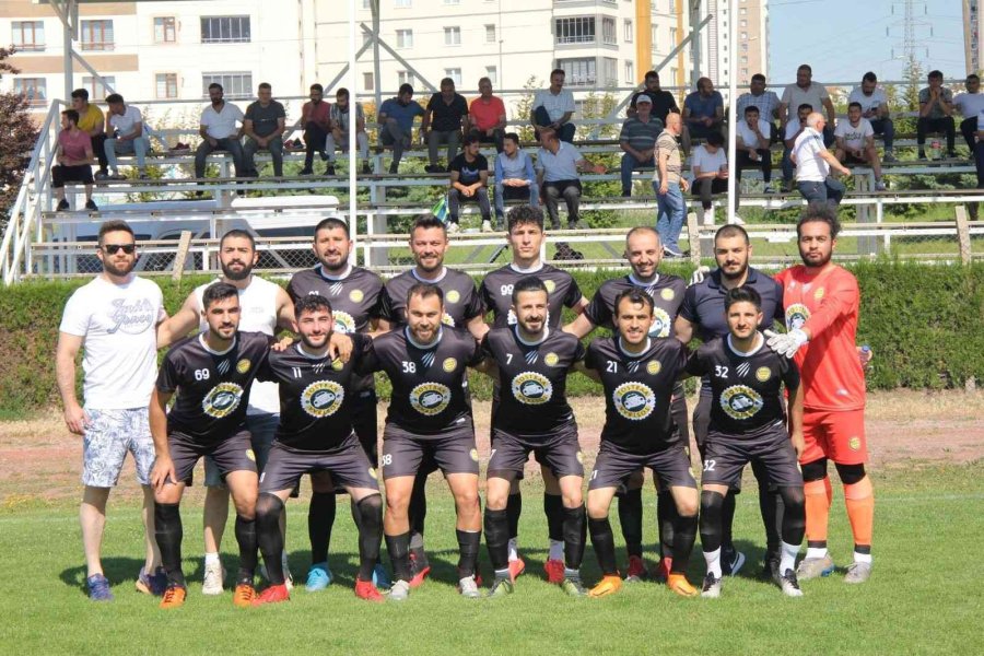 Kayseri 1. Amatör Küme’yi 3 Takım Namağlup Tamamladı