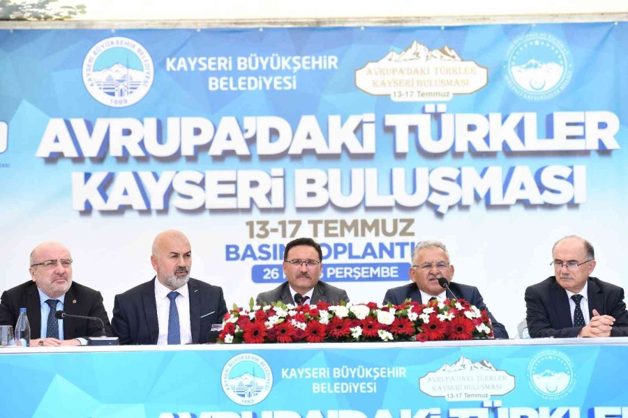 Başkan Byüükkılıç: "temmuz’da Kayseri Rüzgarı Estireceğiz"