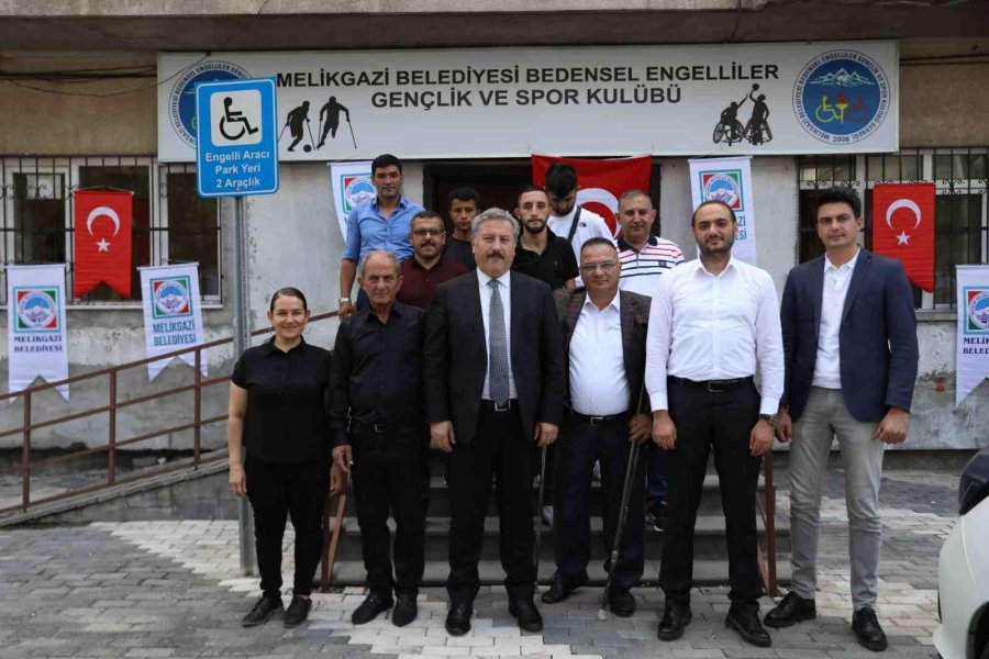 Başkan Palancıoğlu’ndan Bedensel Engelliler Spor Kulübü’ne Ziyaret