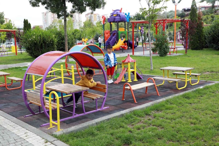 Talas’ta Parklar, Fonksiyonel Alanlar